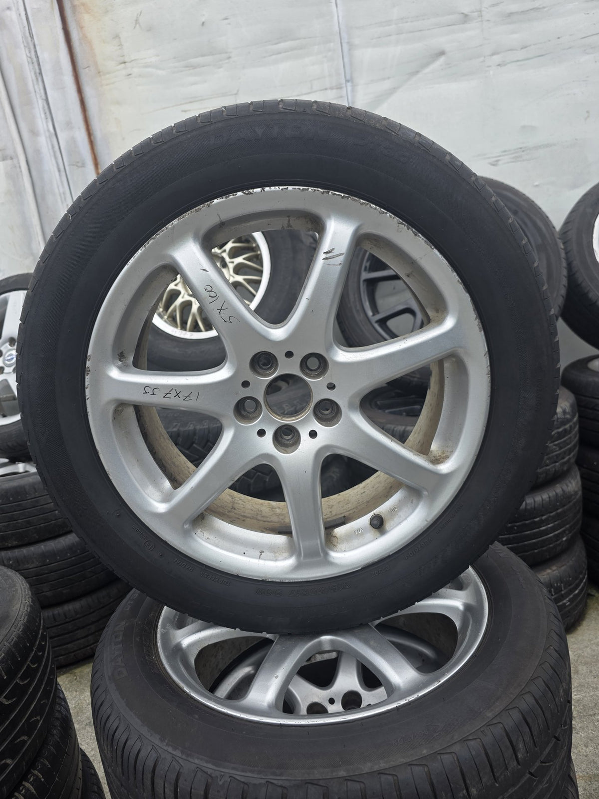 Mag Wheel Set 5x100 Stud Pattern/ Wheel Size: 17x7 JJ