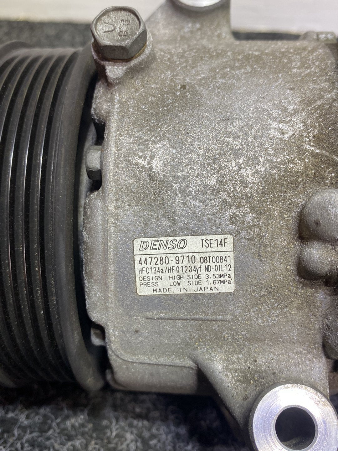 2016 Subaru Outback - A/C Compressor PN: 447280-9710