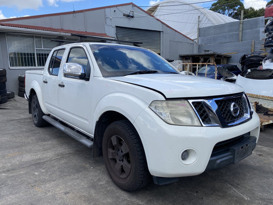 2010 Nissan Navara ST-X Dismantling For Parts