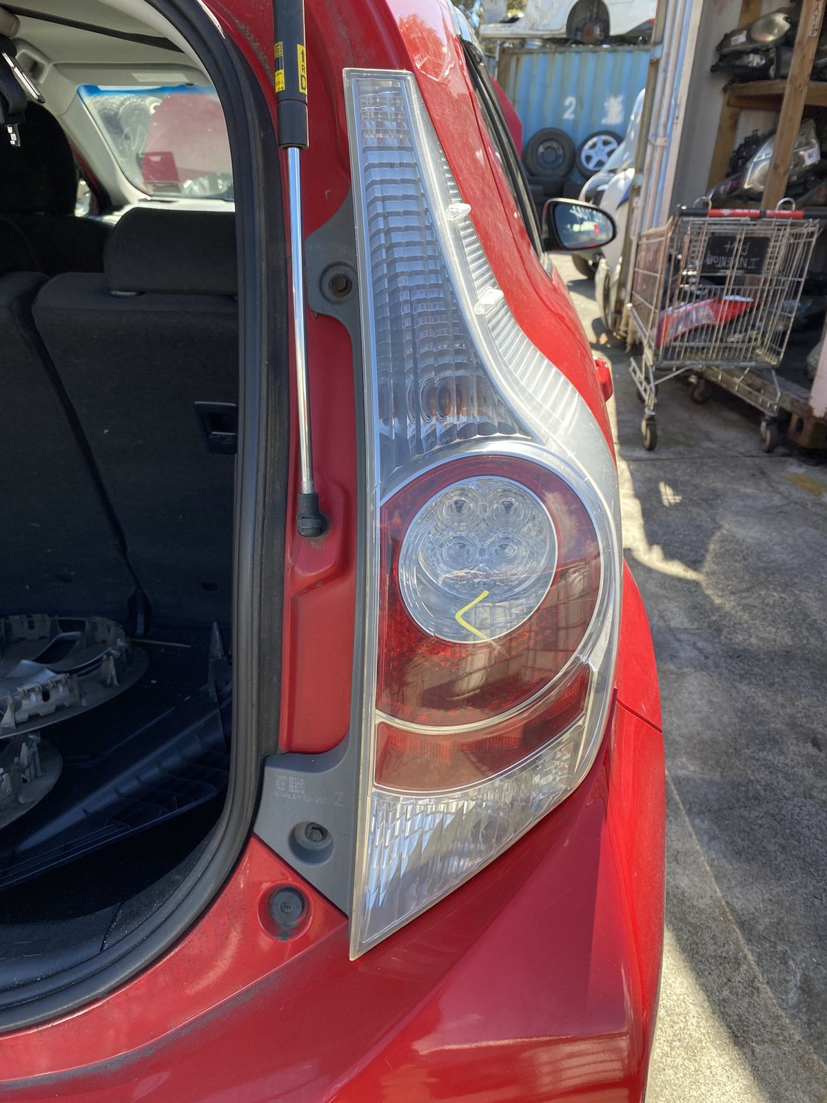 2012 Toyota Aqua Hybrid NHP10- Dismantling For Parts