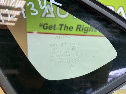 Used Toyota Prius W20 - Right Front Quarter Door Glass