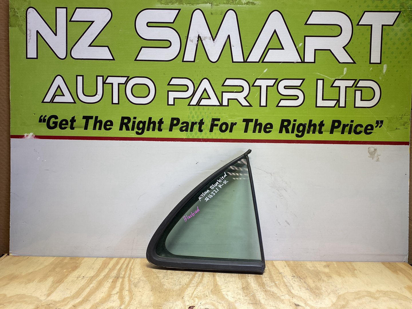 2005 Nissan Bluebird - Right Rear Quarter Door Glass