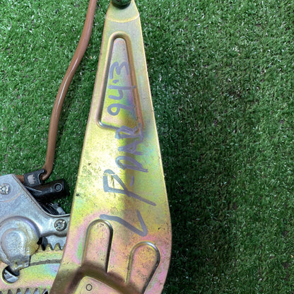 1997 Used Toyota Starlet - Left Rear Window Regulator/Motor PN: 6876016030