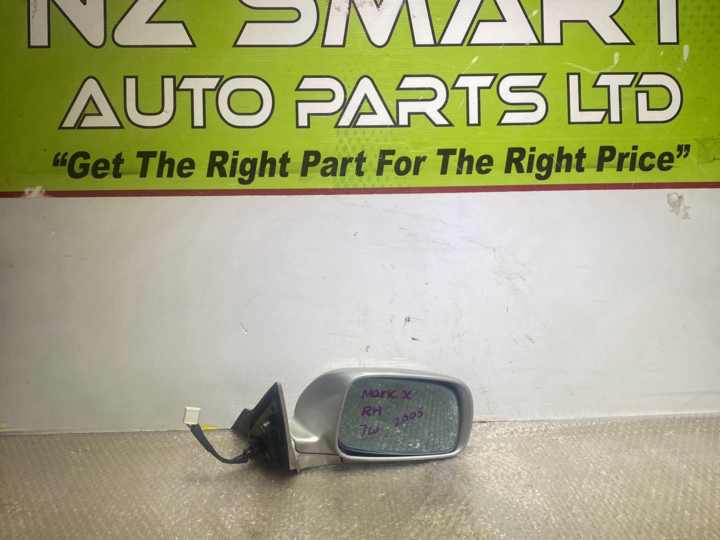 2005 Used Toyota Mark X- Right Door Mirror PN: see photos