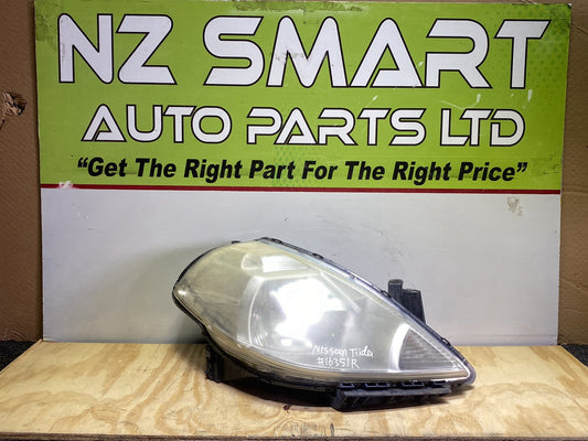 2007 Nissan Tiida C11 - Right Headlight PN: P4278