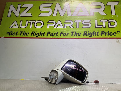 2007 Nissan Tiida- Right Door Mirror PN: 5 wires