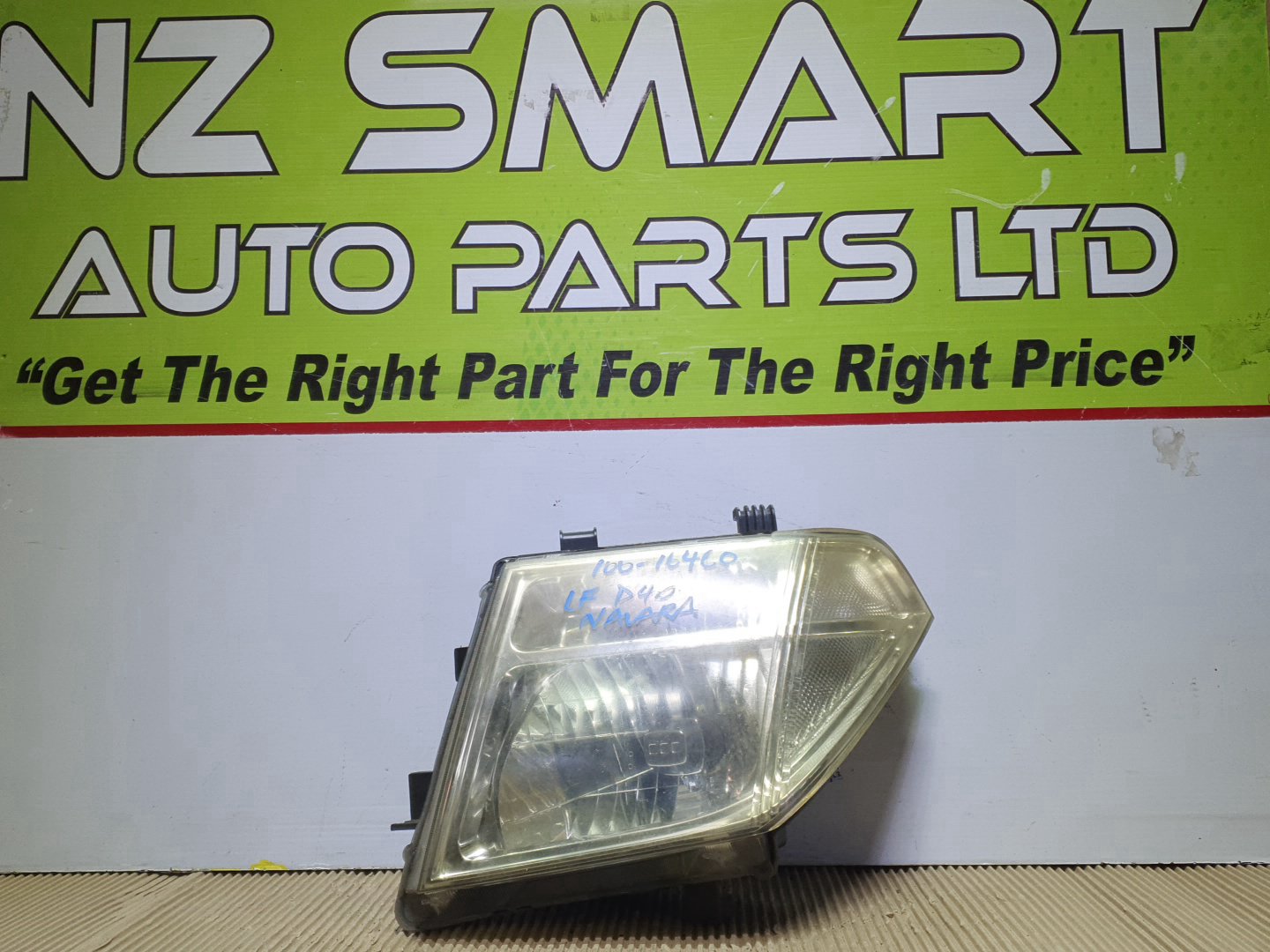2010 Nissan Navara D40- Right Headlight PN: see photos