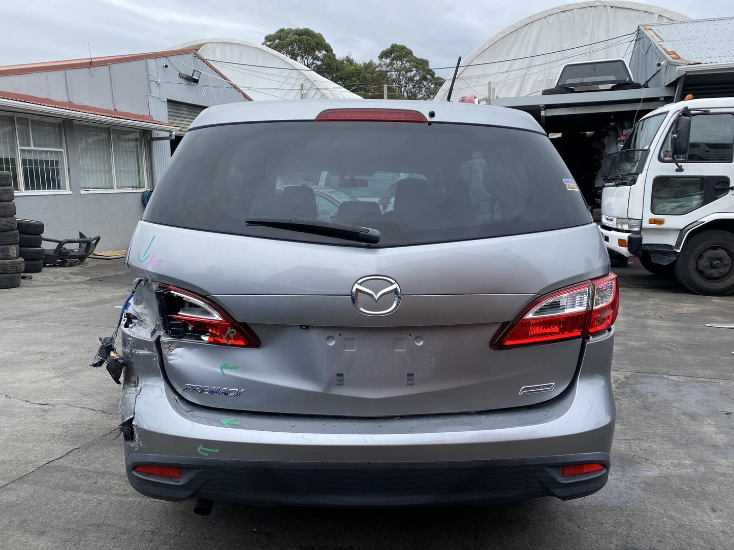 2013, Mazda, Premacy Dismantling For Parts