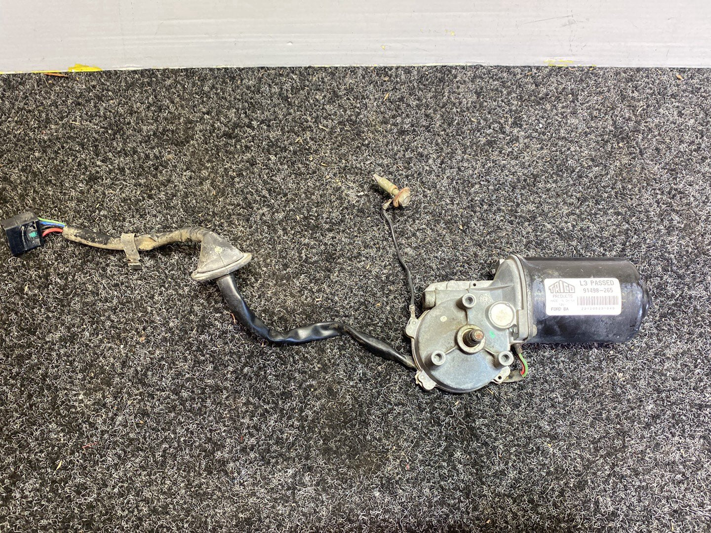 2006 Ford Falcon BF - Front Wiper Motor PN: see photos