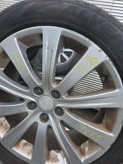 Subaru - Mag Wheel Set 5x100 Stud Pattern/ Wheel Size: 17x7 J/ Offset: 55