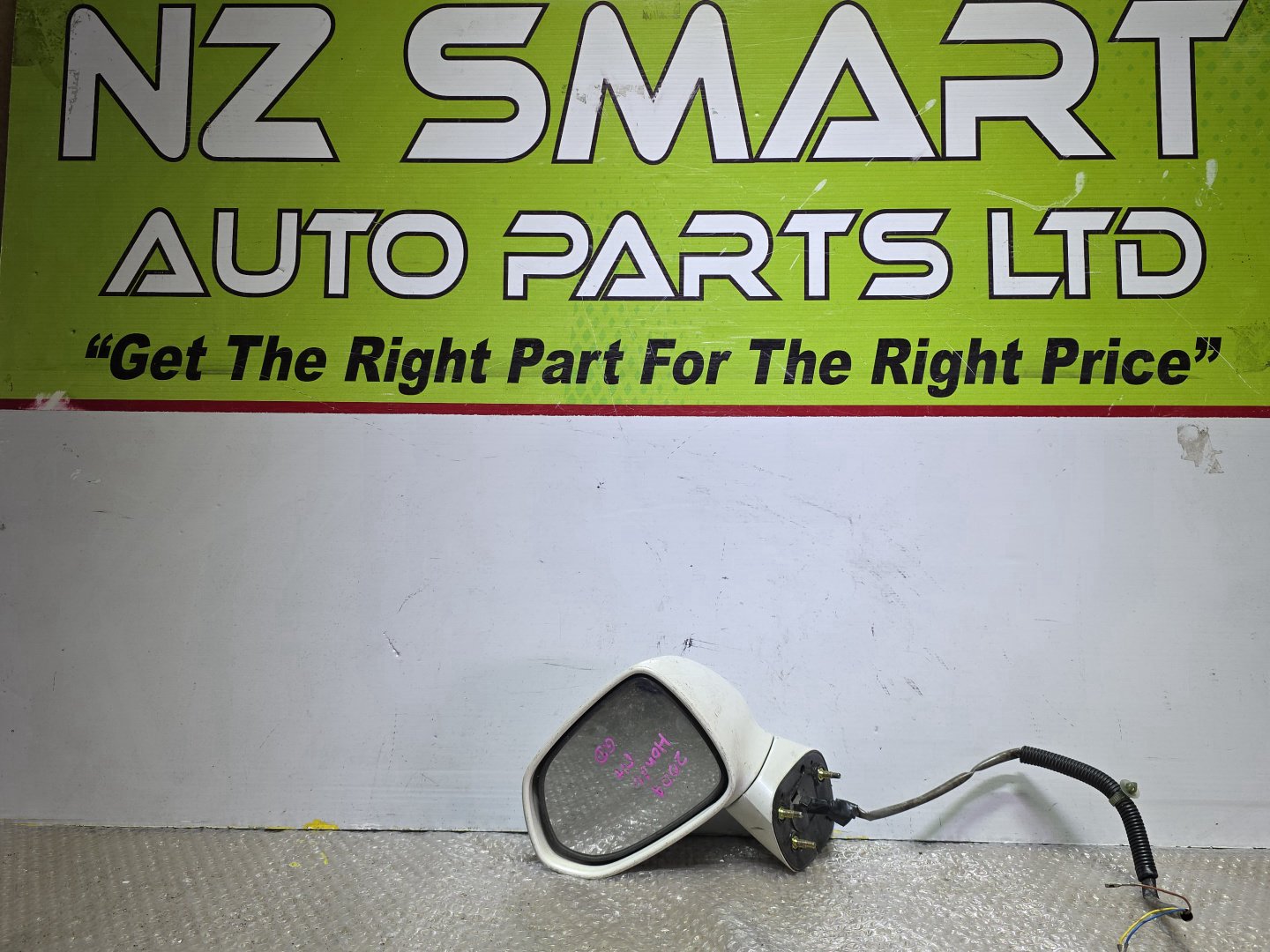 2004 Honda Fit- Left Door Mirror PN: 3 wires